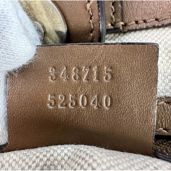 Gucci Denim Logo Tote - Picture 9 of 16